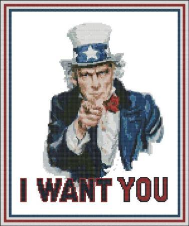 (image for) Patriotic: I Want You
